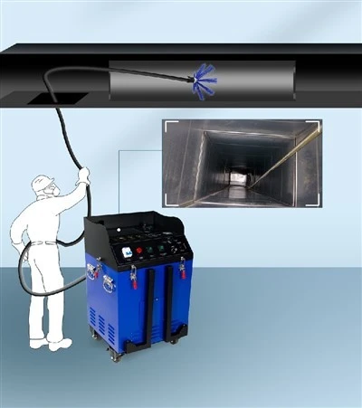 KT-836 Air Duct Cleaning Machine