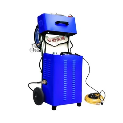 KT-203 Doble Shafts Work Together Tube Cleaner Machine